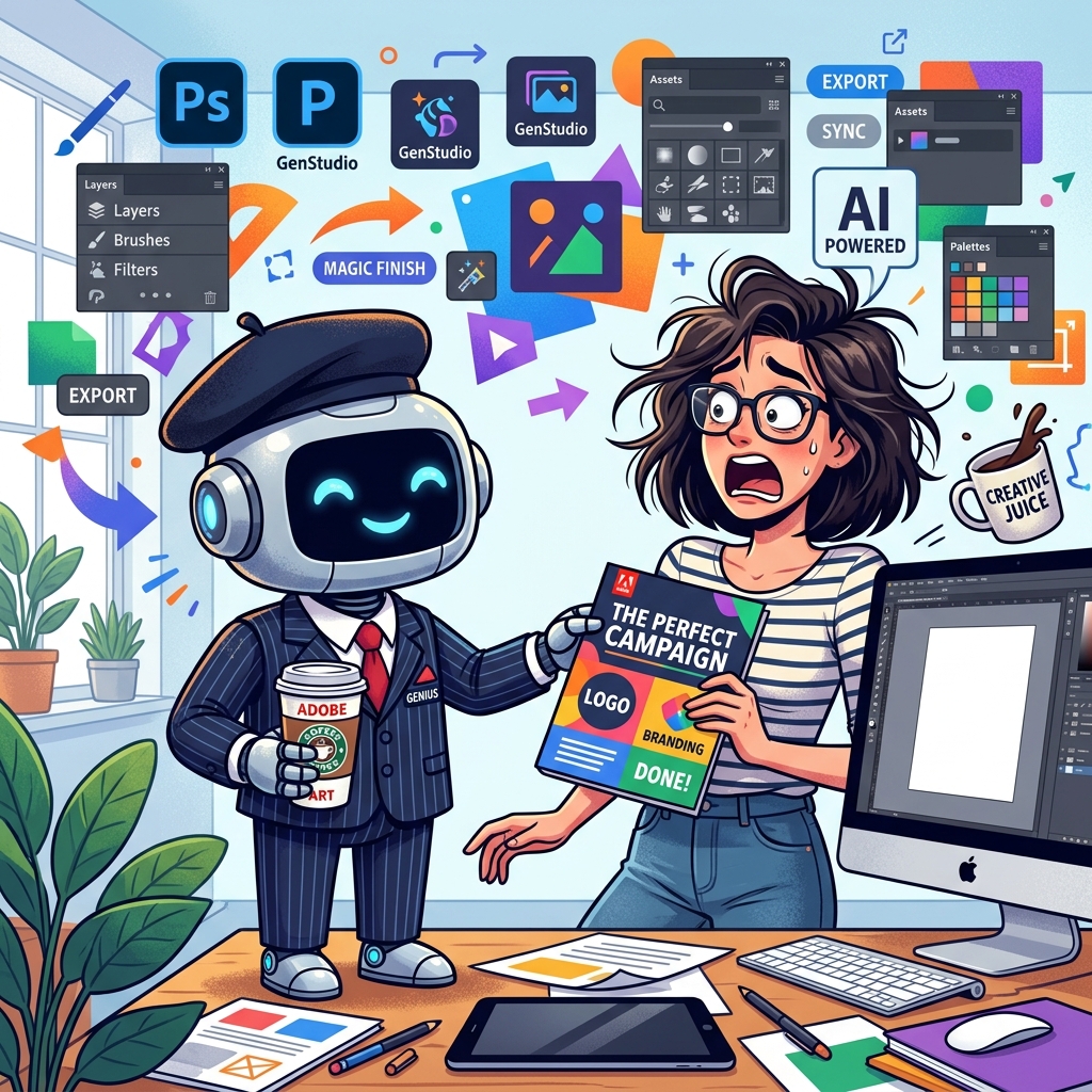 Adobe AI Agents: Your New Coworker Doesn’t Drink Coffee