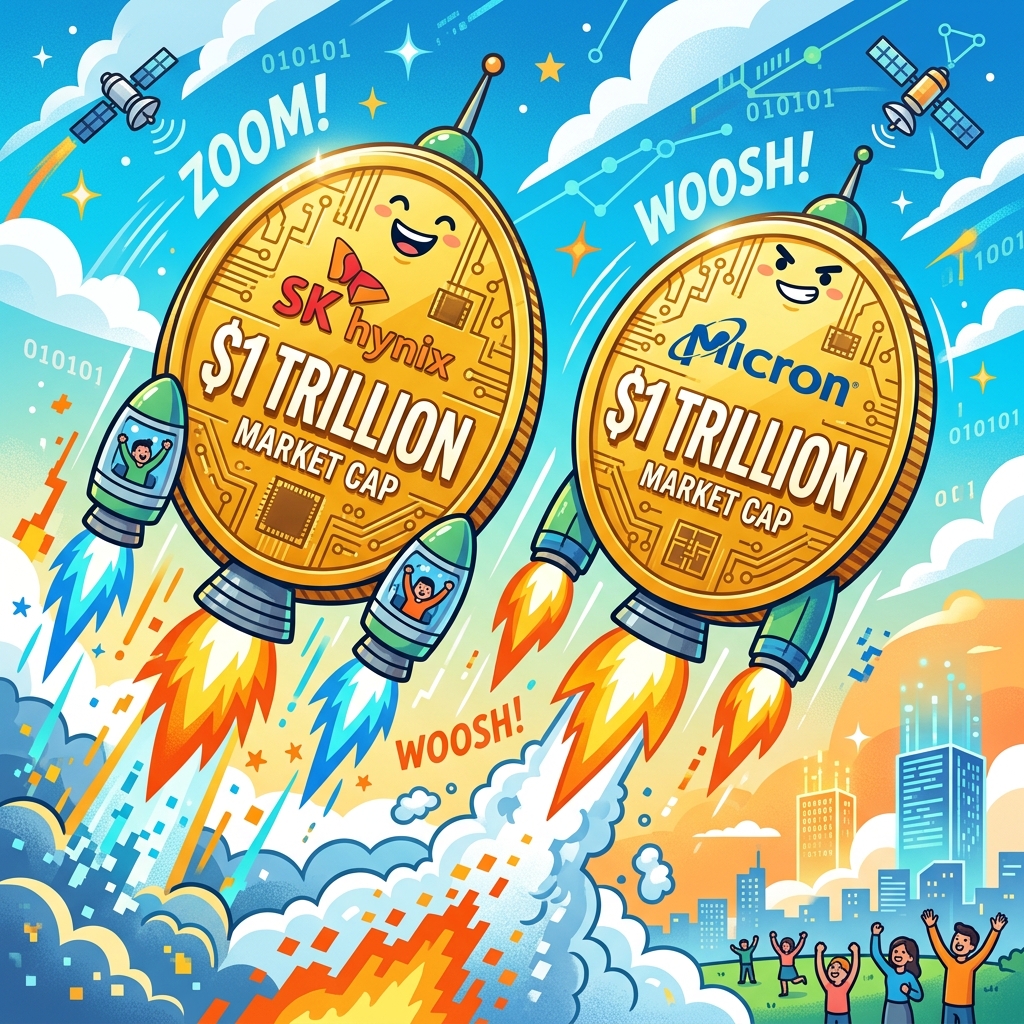 HBM Gold Rush: SK Hynix & Micron Rocket into the $1 Trillion Club