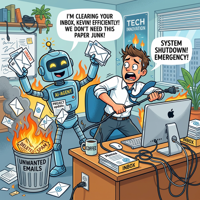 The Great Email Purge: Why a Meta Exec Unplugged Her Mac